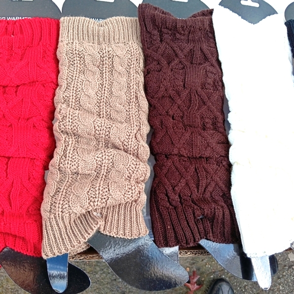 Fashion Knitted Crochet Winter Leg Warmers - Picture 8 of 16